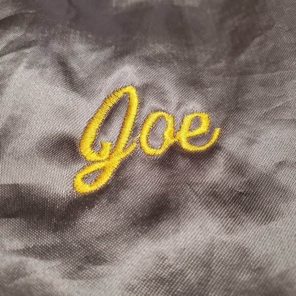 Vintage Satin Bomber Jacket Size 2XL Americas Finest USA Veteran VFW Color Guard - Picture 10 of 13